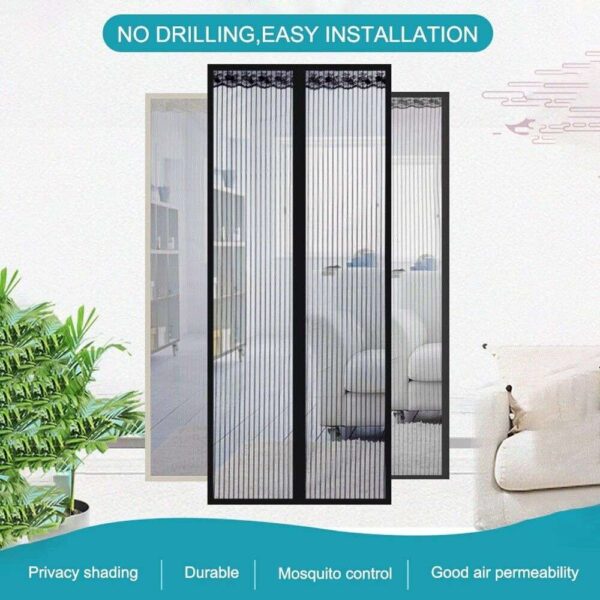Magnetic Screen Door Mesh Hands-Free Net Mosquito Fly Insect Bug Curtain Closer Buy Online 