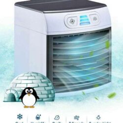 Home Innovations - Breezy Arctic Air Cooler Portable Fan Ice Cold Mini Air Condi Buy Online 