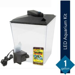 Aqua Culture One Gallon Aquarium Starter Kit with LED Buy Online 