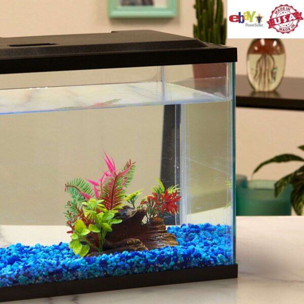 10 Gallon Aquarium Hood Fish Tank Top Lid With LED Light NEW US, FAST DELIVERY Buy Online 