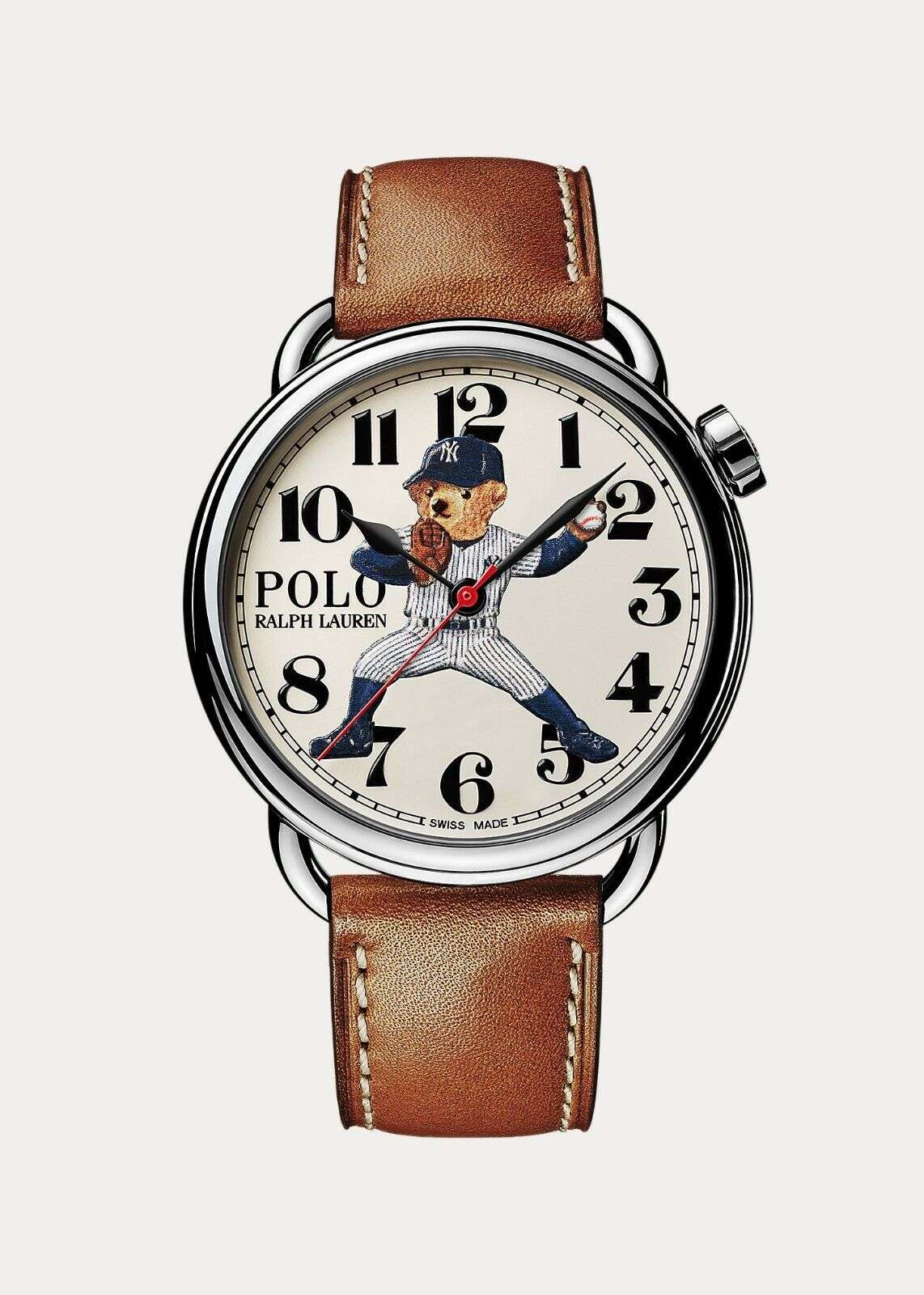 NEW Polo Bear Yankees Watch 42mm Limited Edition Automatic Ralph Lauren ...