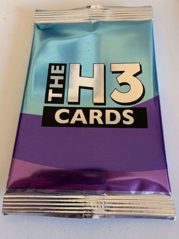 The H3 Trading Cards SEALED Booster Pack - Limited Edition H3H3 Trading Cards Buy Online 
