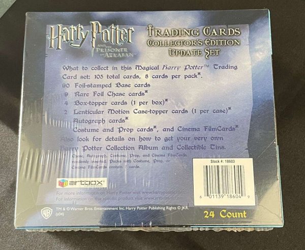 Harry Potter Trading Cards -Prisoner Of Azkaban Update Booster Box Sealed Artbox Buy Online 