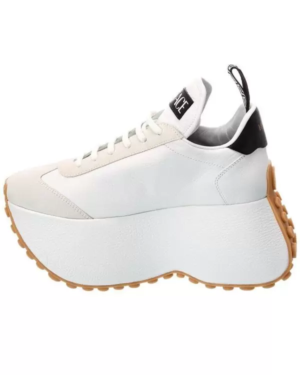 Versace Triplatform Leather Sneaker Women's Buy Online 