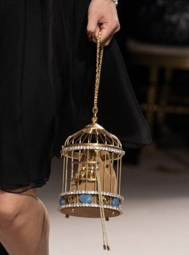 New CHANEL Bird Cage Bag-A Unique Runway Evening Bag From 2020-202 FW Collection Buy Online 