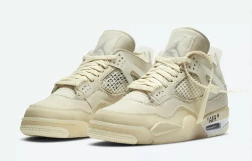 2020 WMNS Nike Air Jordan IV 4 Retro SP SZ 13 Off White Sail OG NRG CV9388-100 Buy Online 