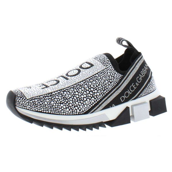 Dolce & Gabbana Womens Sorrento Black Fashion Sneakers 36 Medium (B,M) BHFO 0089 Buy Online 