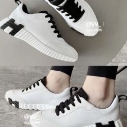 HERMES BOUNCING SNEAKERS 37.5 - WOMENS - WHITE BLANC - BRAND NEW! SOLD OUT! Buy Online 