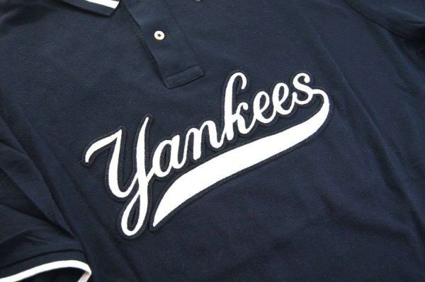 POLO RALPH LAUREN Men's MLB Collection Yankees NY Polo Shirts Navy Blue size M Buy Online 