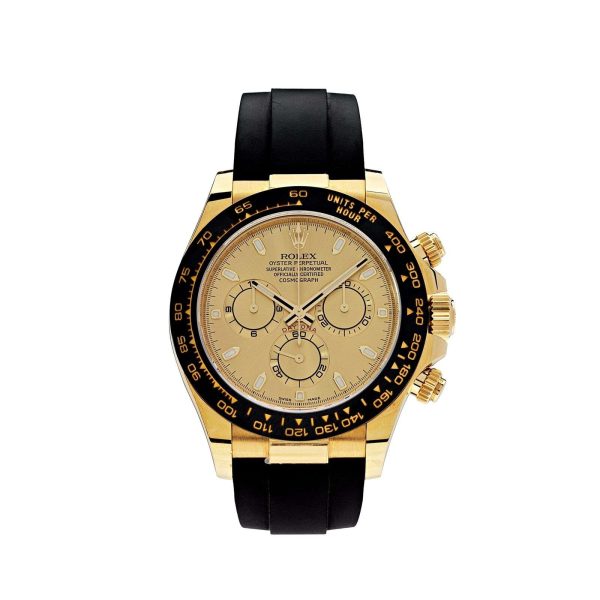 Rolex Daytona Yellow Gold Champagne Dial Men's Watch  116518LN (2018) Buy Online 