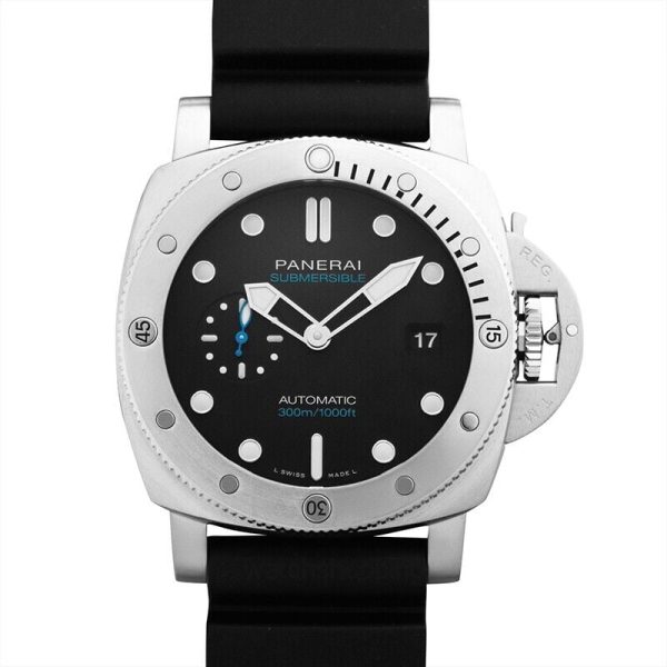 PANERAI  Submersible  Pam01229 Black Dial Men's Watch Genuine FreeS&H Buy Online 