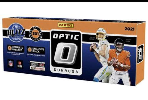 2021 PANINI DONRUSS OPTIC NFL TRADING CARD PREMIUM BOX SET BLACK PRIZM #1/1 Buy Online 