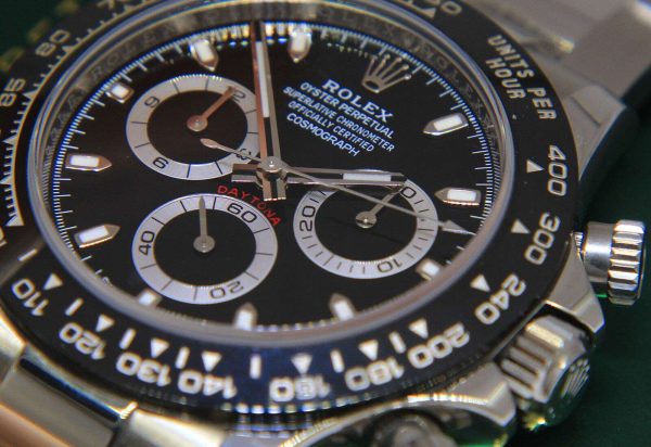 NEW Rolex Daytona Chronograph Steel & Ceramic Black Mens Watch B/P 20' 116500LN Buy Online 