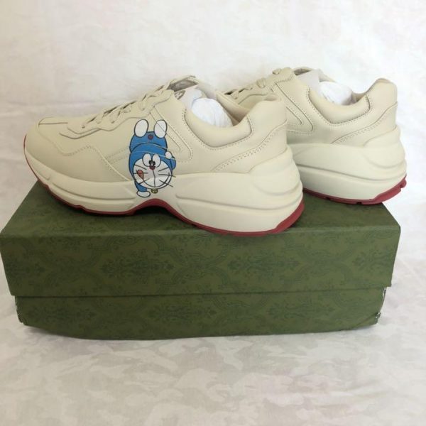 Women 9.0Us Gucci Doraemon Dud Sneakers Razor Buy Online 