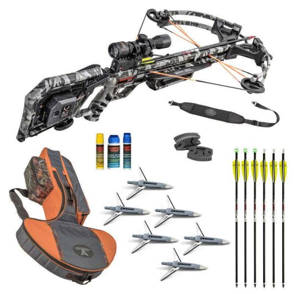 Wicked Ridge Rampage 360 ACUdraw Crossbow Ultimate Package - NEW Buy Online 