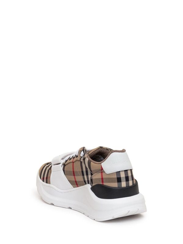 BURBERRY Sneaker Flat sole Padded collar Women's Size 36,37,38,39 New Buy Online 
