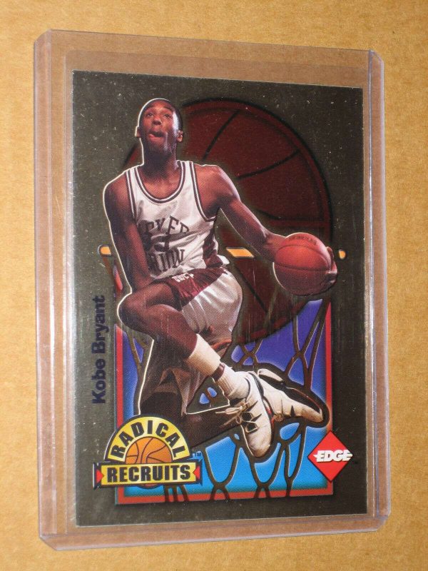 🏀 KOBE BRYANT 1996 COLLECTORS EDGE RADICAL RECRUITS GOLD /1000 ROOKIE RC CARD * Buy Online 