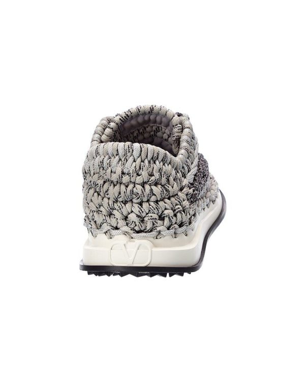 Valentino Crochet Sneaker Women's Grey 36 Buy Online 