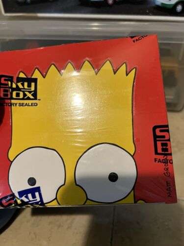 1993 The Simpsons Trading Cards Series 1 Skybox Factory Sealed Buy Online 