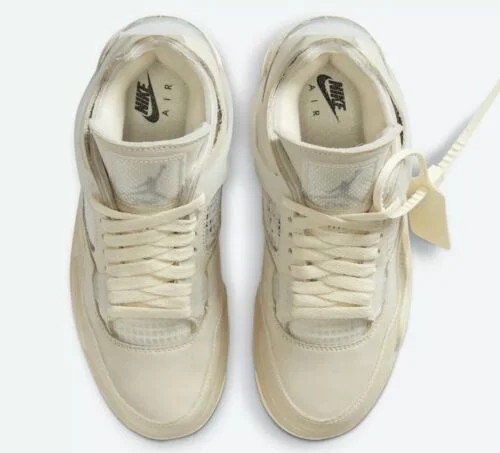 2020 WMNS Nike Air Jordan IV 4 Retro SP SZ 13 Off White Sail OG NRG CV9388-100 Buy Online 