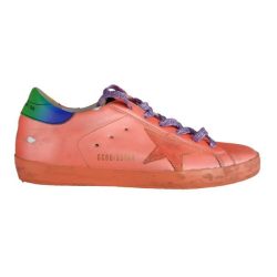 Golden Goose Orange Rainbow Superstar Leather Sneakers Shoes EU39 US9 UK6 Buy Online 