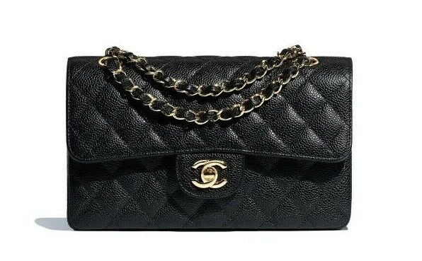 Authentic NEW 04/2022 CHANEL Black Caviar Small Classic Flap Bag gold Hardware Buy Online 