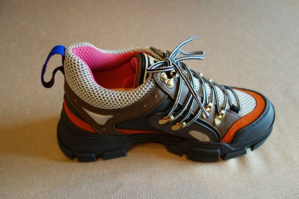*BNIB* GUCCI - Flashtrek Grey Sneakers Boots - 39 Buy Online 