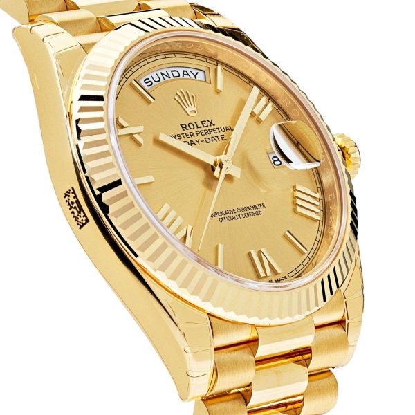 Rolex Day-Date 40 mm Yellow Gold Champagne Dial 228238 (2021) Buy Online 