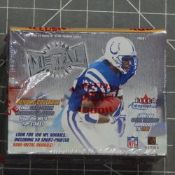 Sealed 2000 Fleer Metal Football Hobby Box Trading Card 28 Pk NFL POSSIBLE Brady Buy Online 