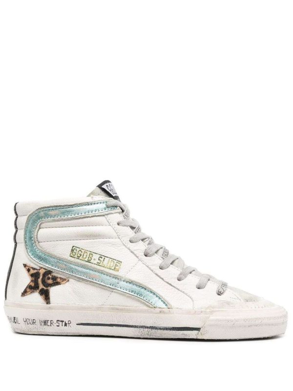 Golden Goose Star-Patch Lace-Up Sneakers GWF00211.F003230 Size IT 39 Buy Online 