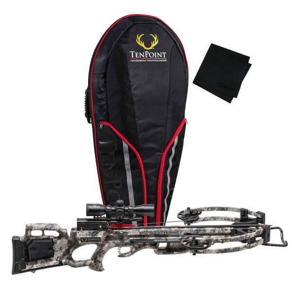 TENPOINT Titan M1 Crossbow Package w/ Scope + Soft Case + Cleaning Cloth Buy Online 
