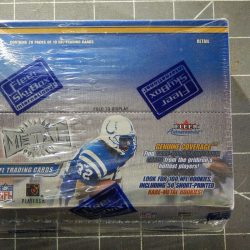 Sealed 2000 Fleer Metal Football Box Trading Cards NFL 20 Packs POSSIBLE Brady Buy Online 