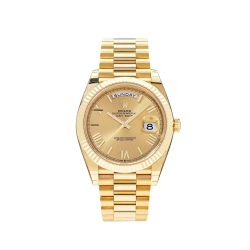 Rolex Day-Date 40 mm Yellow Gold Champagne Dial 228238 (2021) Buy Online 