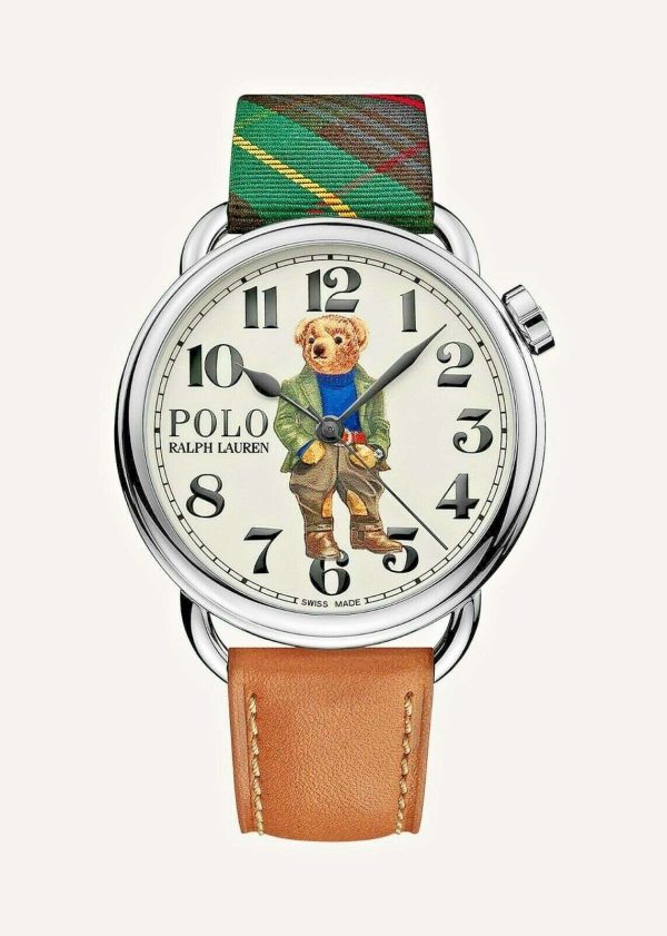 NEW Polo Ralph Lauren Bedford Bear Watch Swiss Made Limited Edition Automatic Buy Online 