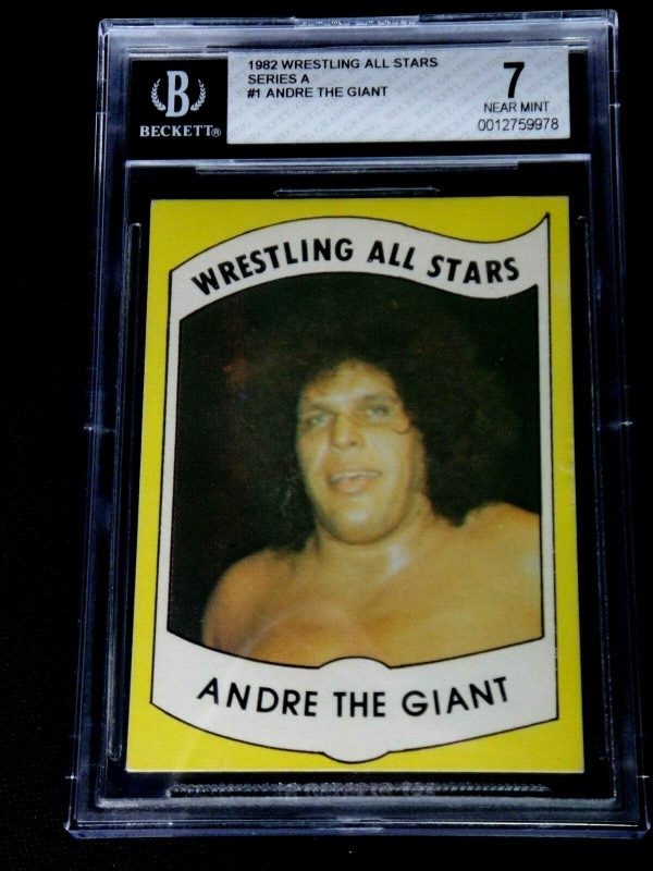 ANDRE THE GIANT 1982 WRESTLING ALL STARS ROOKIE CARD #1 BGS 7 BECKETT NEAR MINT! Buy Online 