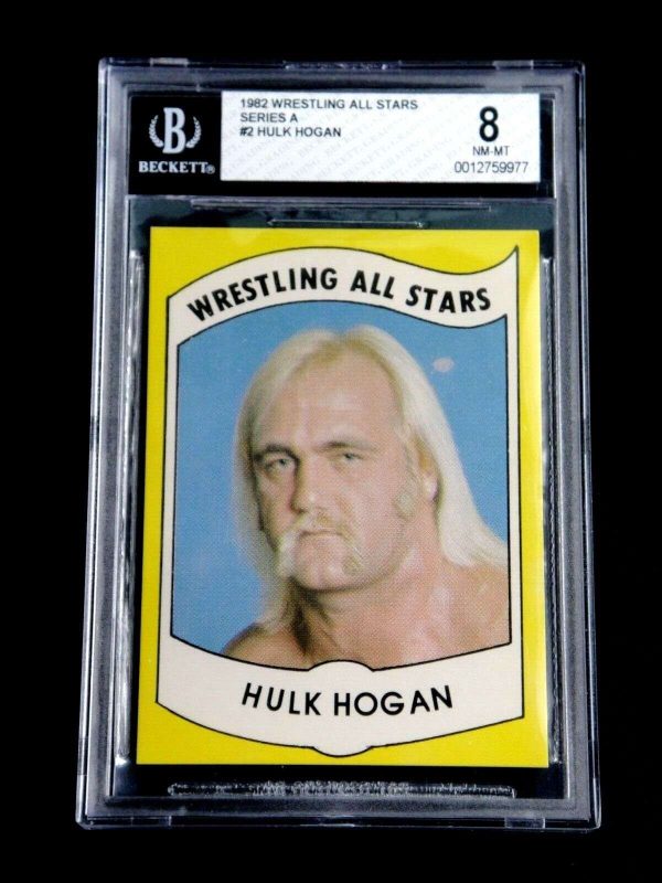 HULK HOGAN 1982 WRESTLING ALL STARS ROOKIE CARD #2 BGS 8 BECKETT GRADED SERIES A Buy Online 