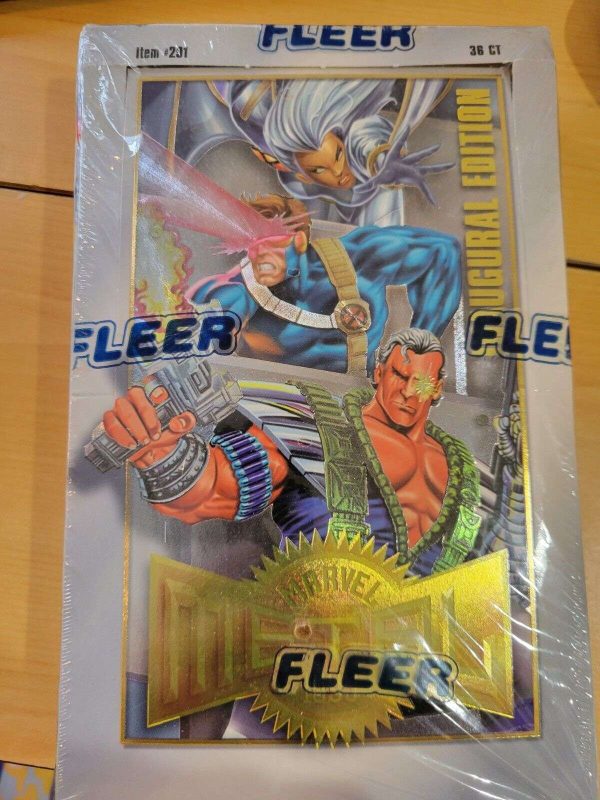 Fleer Marvel Metal 1995 Inauguaral Edition Trading Card Box Factory Sealed pics Buy Online 