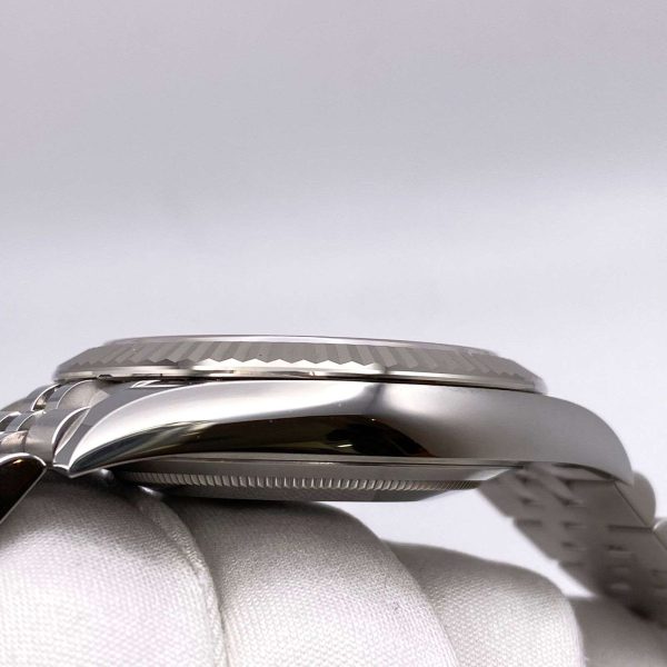 Rolex Datejust 41 White Gold & Stainless Steel  Blue Roman Diamond Dial Jubil... Buy Online 