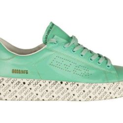 Golden Goose Mint Green High End Leather Sneakers Shoes EU39 US9 UK6 Buy Online 