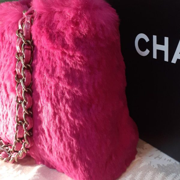 CHANEL #69 Real Fur Bag Buy Online 