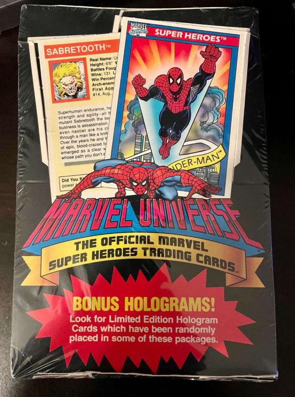 1990 Marvel Universe Series 1 Trading Cards SEALED BOX New Buy Online 