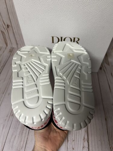 Christian Dior D-Player High Top Nylon & Calfskin Sneaker White Multi 36 / 6 Buy Online 