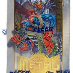 DC Marvel Metal 1995 Inauguaral Edition Trading Card HOBBY Box Buy Online 