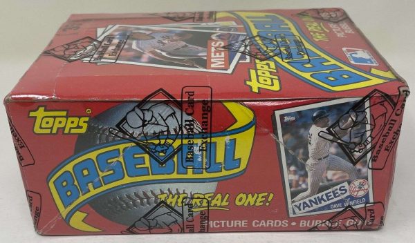 1985 TOPPS NO DATE MLB Baseball Unopened HOBBY Trading Card BOX 36 Wax PACK BBCE Buy Online 