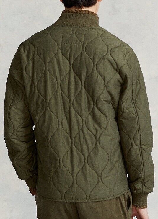 Polo Ralph Lauren Men's Quilted Bomber Jacket - Size L Buy Online 