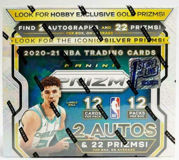 Panini 2020-21 FOTL Prizm Basketball Trading Card Box [12 Packs] Lamelo Ball Ant Buy Online 
