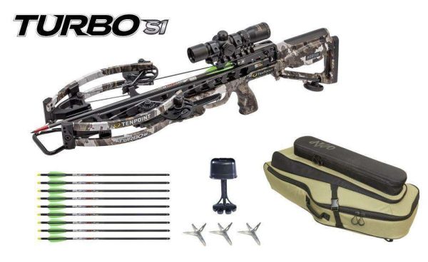 TenPoint Turbo S1 Crossbow Kit in Vektra Camo with OMP Soft Case NEW!!! Buy Online 
