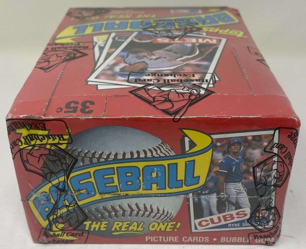 1985 TOPPS NO DATE MLB Baseball Unopened HOBBY Trading Card BOX 36 Wax PACK BBCE Buy Online 