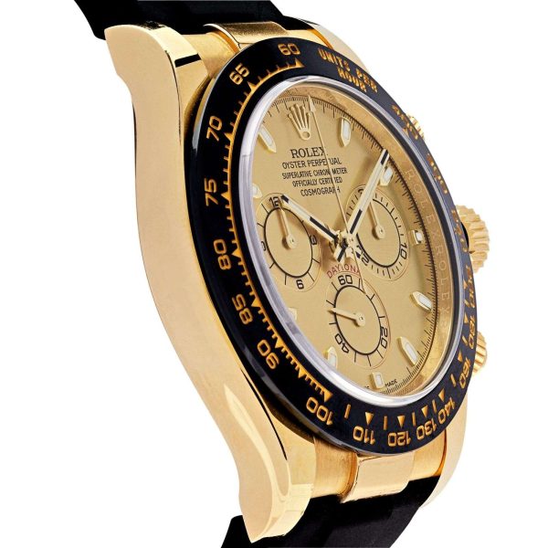 Rolex Daytona Yellow Gold Champagne Dial Men's Watch  116518LN (2018) Buy Online 