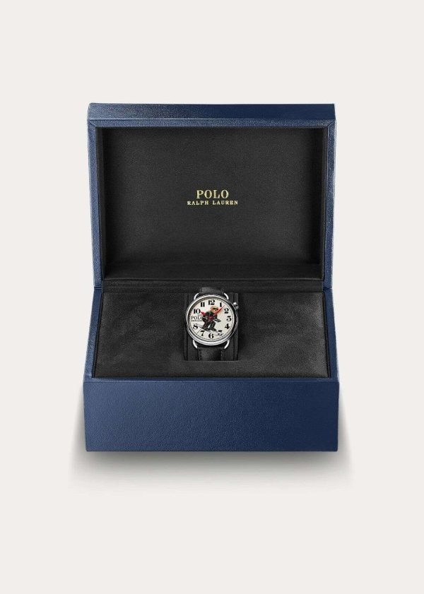 NEW Polo Bear Ski Watch 42mm Limited Edition Automatic Ralph Lauren Steel RL RRL Buy Online 